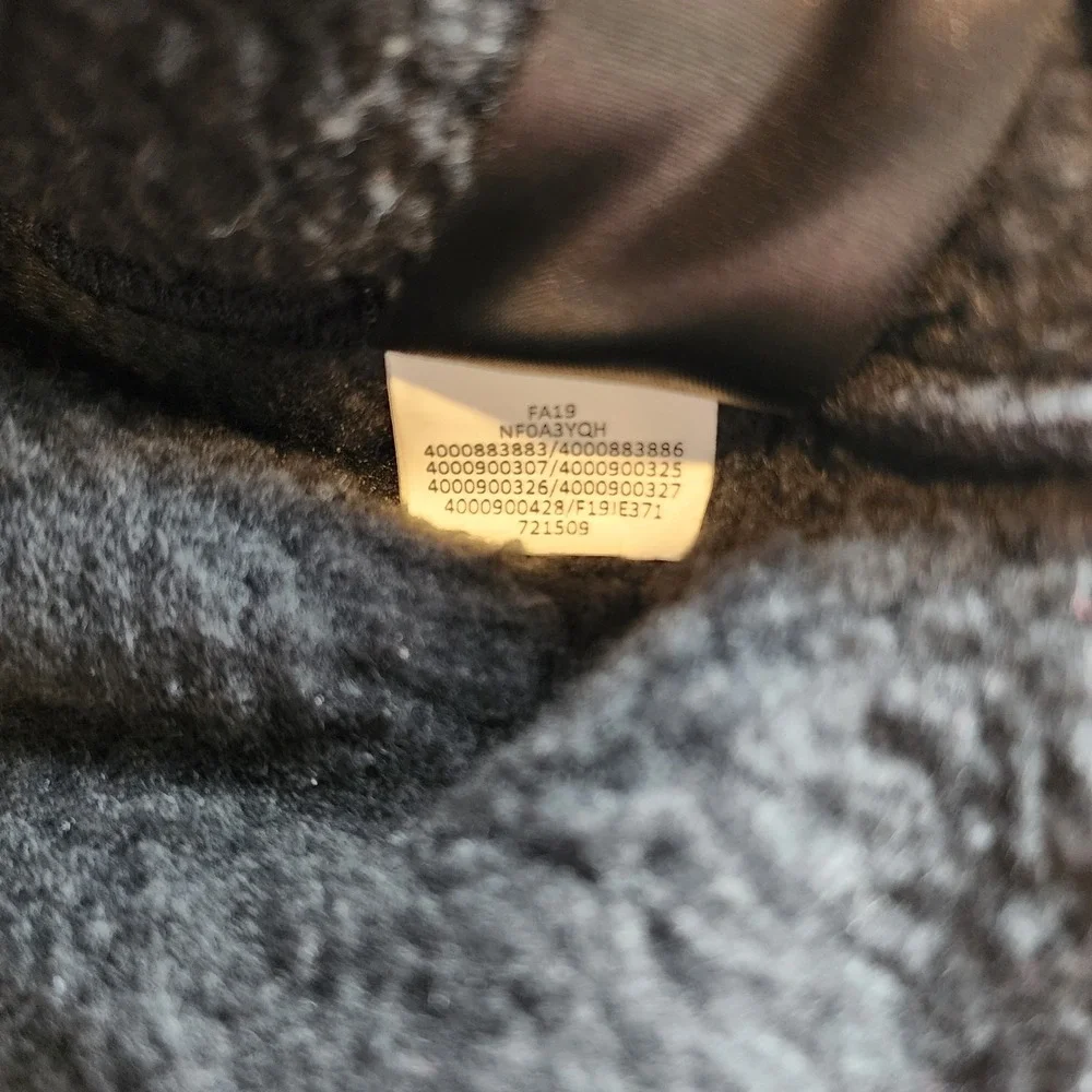 The North Face Full Men's Zip Heavy Weight All Seasons Black Fleece‎ Jacket XXL